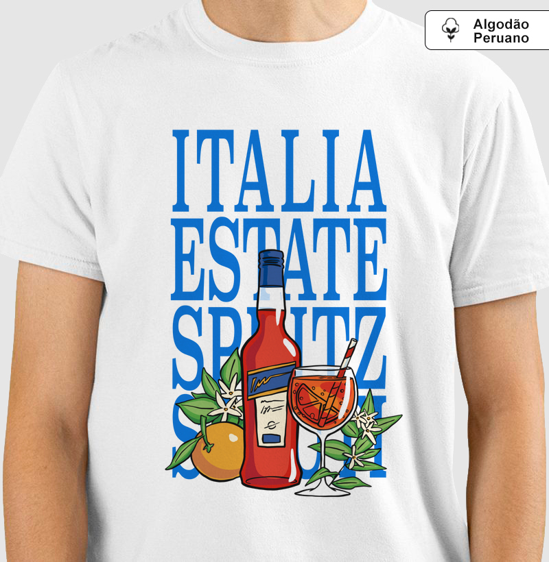 Camiseta Algodão Peruano Spritz