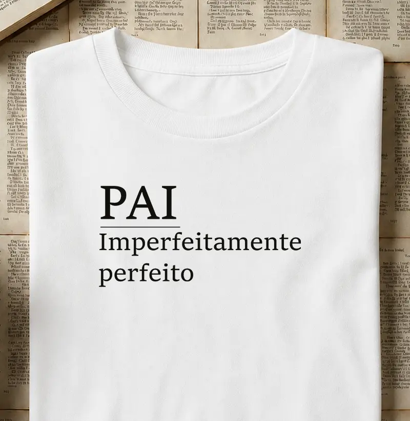 Camiseta Pai Imperfeitamente Perfeito