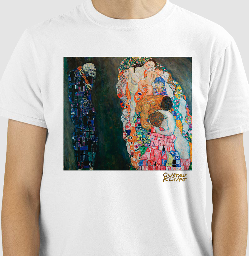 Gustav Klimt Morte e Vida 