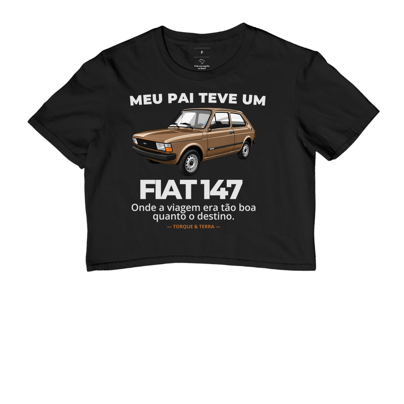 Meu pai teve um - FIAT 147 - marrom dourado