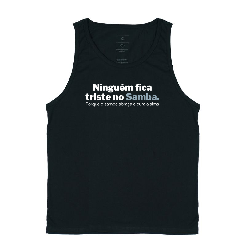 Ninguém fica triste no samba