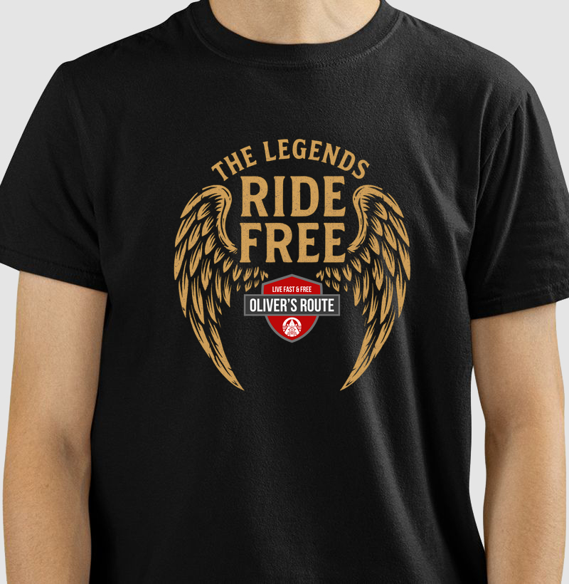 The Legends Ride Free (Bronze Version)