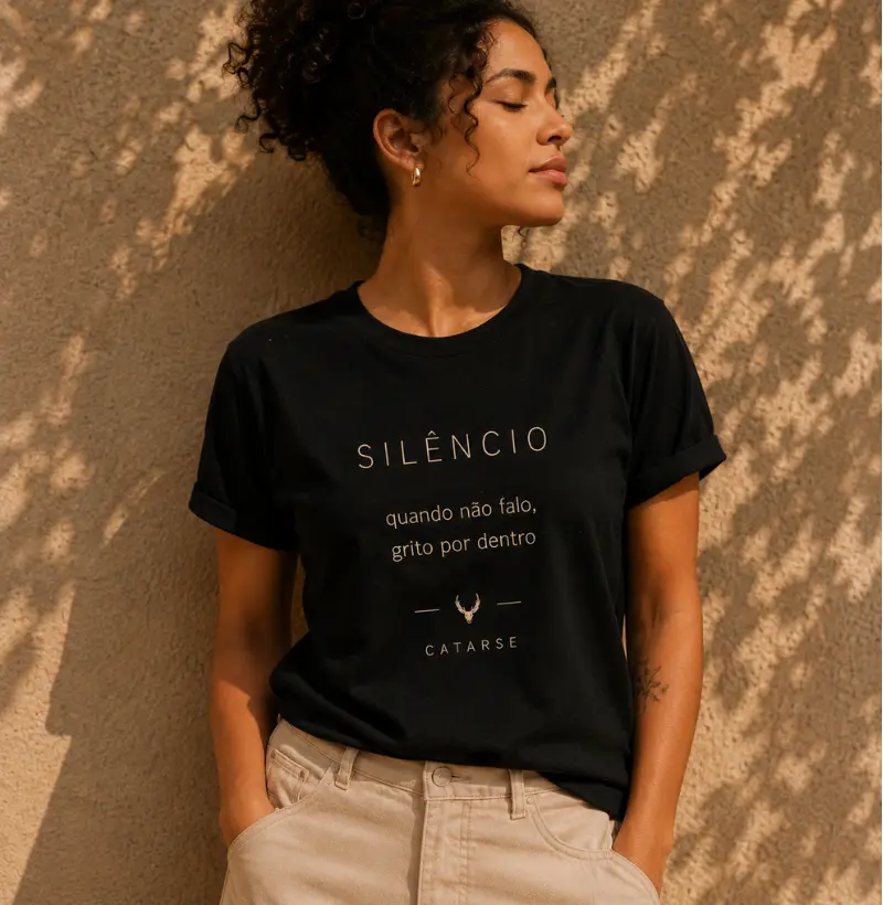 SILÊNCIO — “quando não falo, grito por dentro”