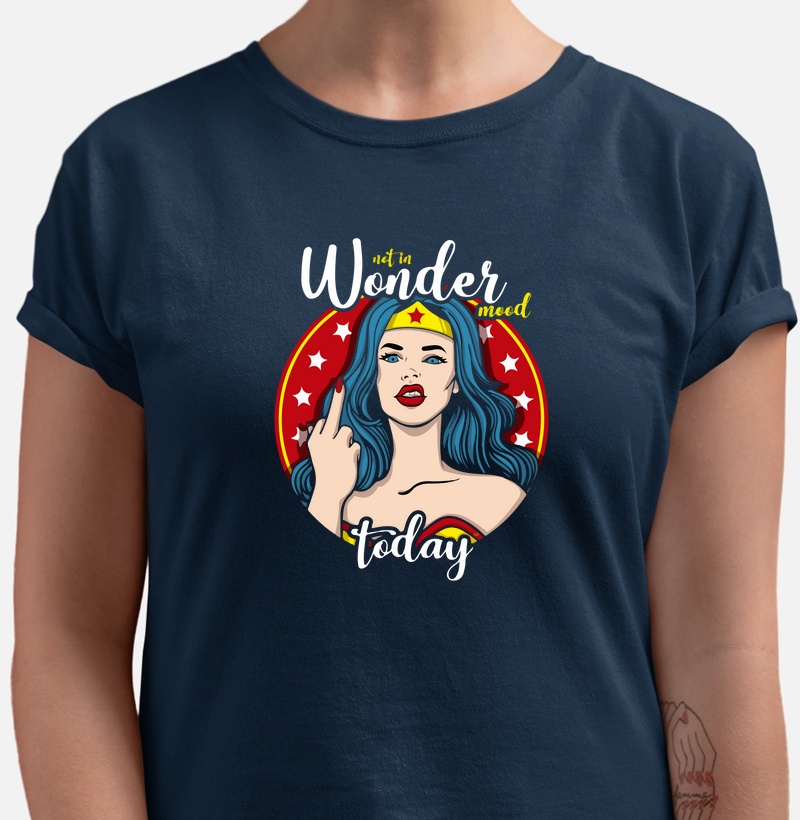 NOT IN WONDER MOOD TODAY