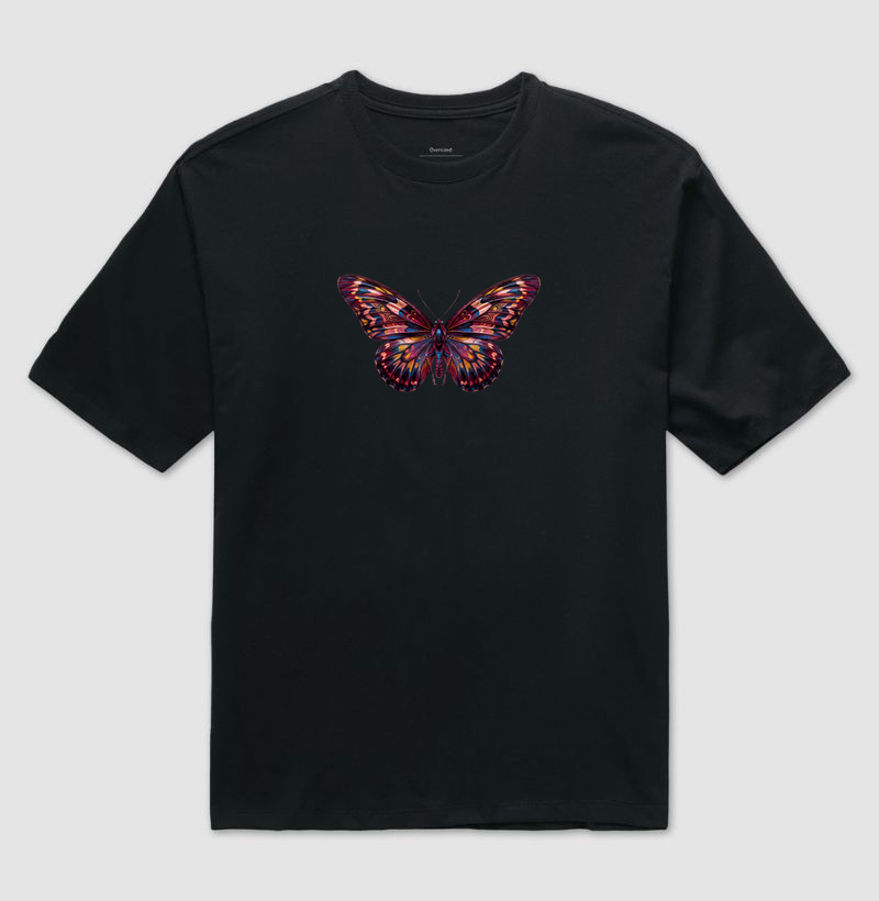 Psiquê — Asas da Transformação - Camiseta Oversized