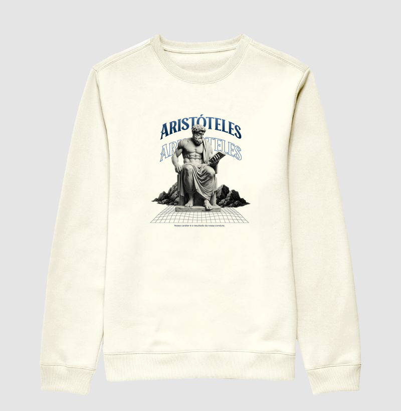 Moletom Careca Feminino: Aristóteles