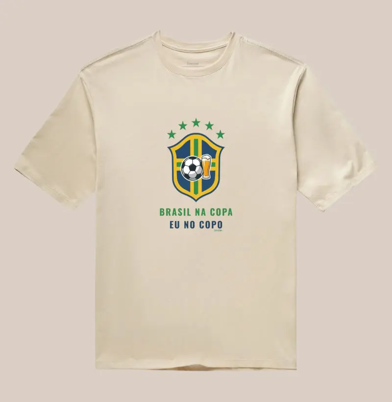 Brasil na copa, eu no copo