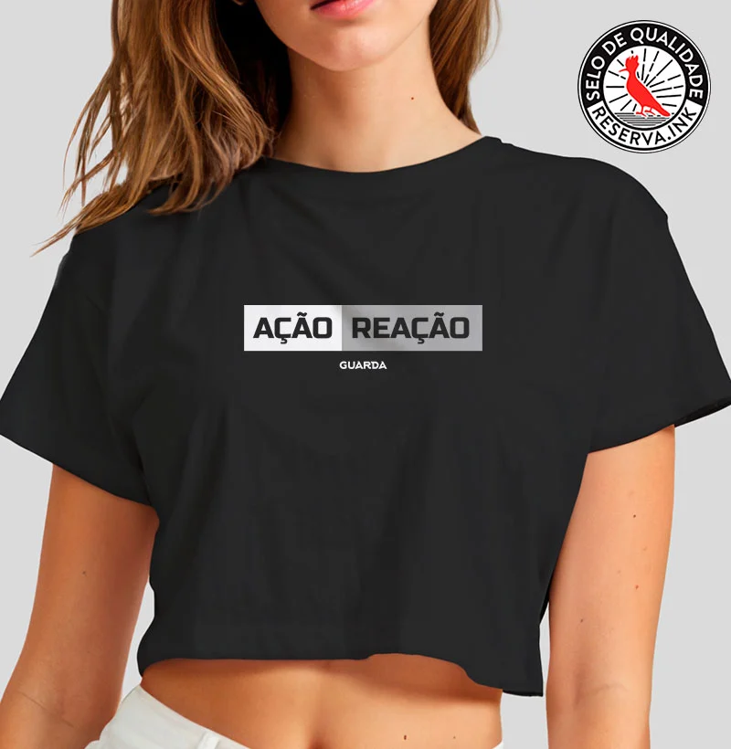 Cropped Ação Reação