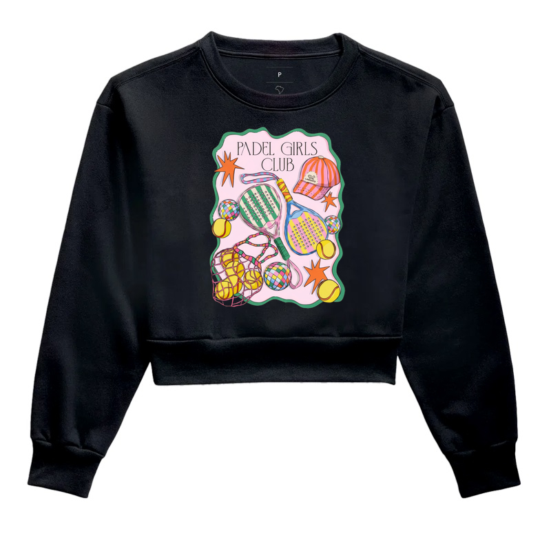 Camiseta Feminina Padel Girls Club Retrô