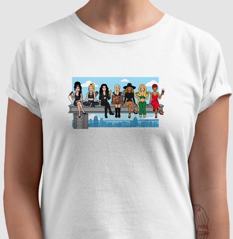 Camiseta Lunch Pop a Skyscraper — Pop Culture, Divas, Gay, LGBT, Humor | Ô Bicha!