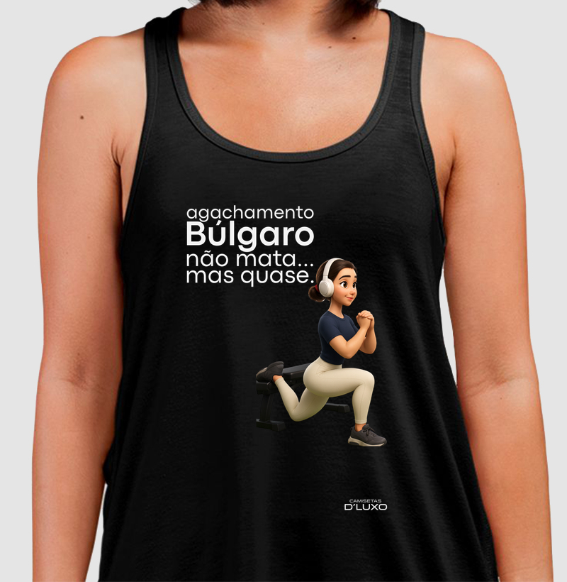 Agachamento Búlgaro não mata mas quase