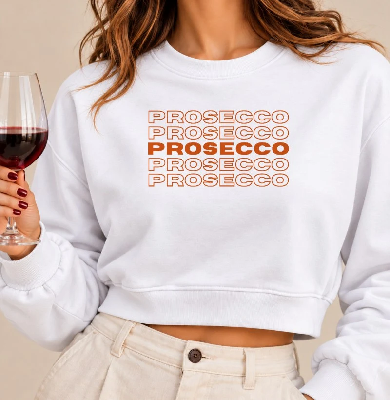 Prossecco - Cropped Moletom