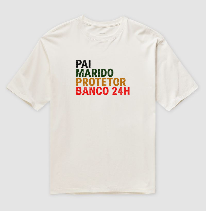 Camiseta Masculina Banco 24H