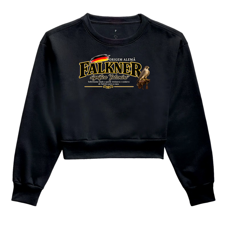 Falkner  - Cropped Moletom