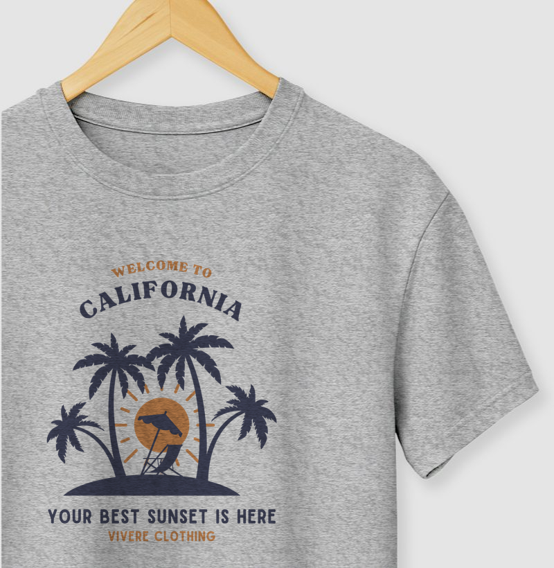 Vivere Estampa welcome to California