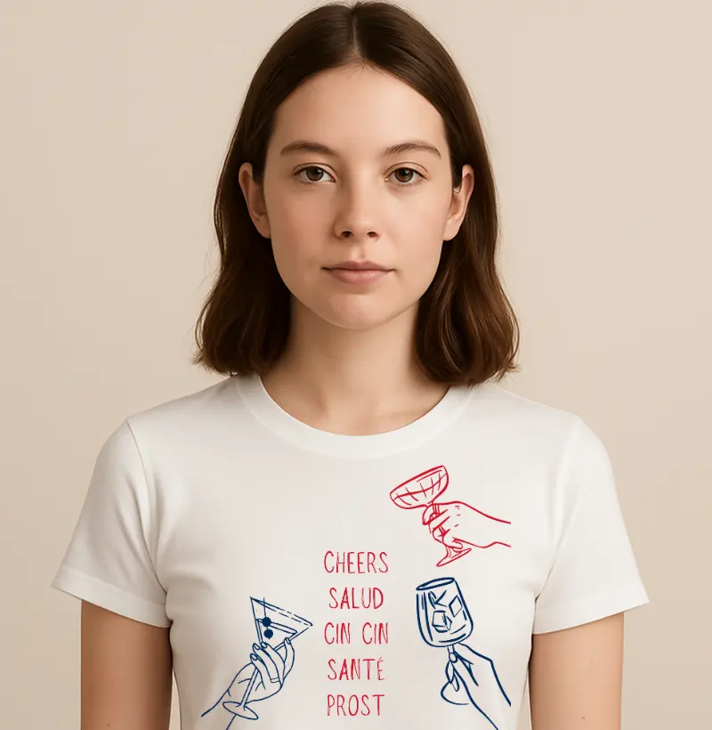 Camiseta Sante Bicolor