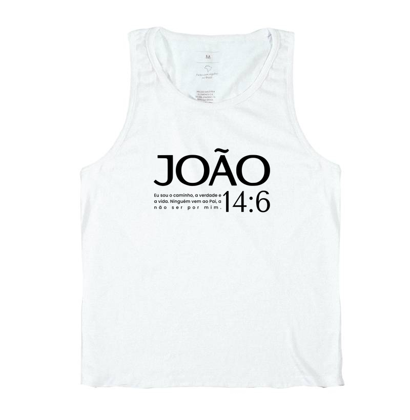 Camiseta Regata João 14:6