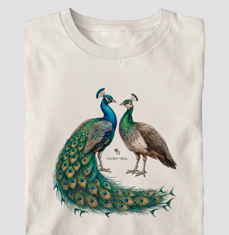 Aves - Pavão Real - Oversized