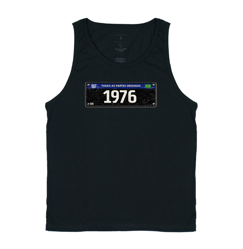 PLACA PRETA 1976 - Regata