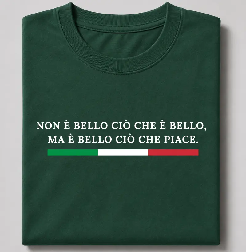 Ma è bello ciò che piace