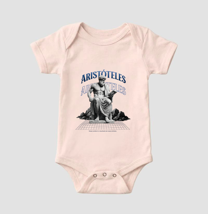 Body Infantil Feminino: Aristóteles