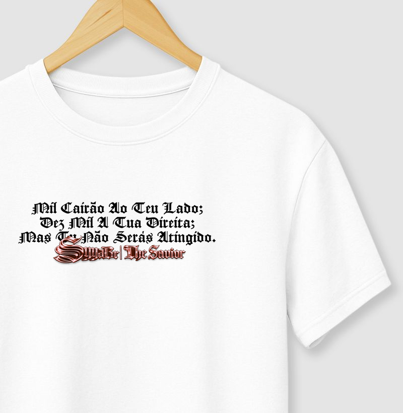 T-Shirt Mil Cairão Ao Teu Lado; Unissex.