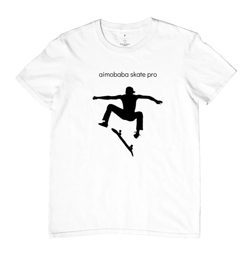 Camiseta Aimobaba Skate J2 masculina cores