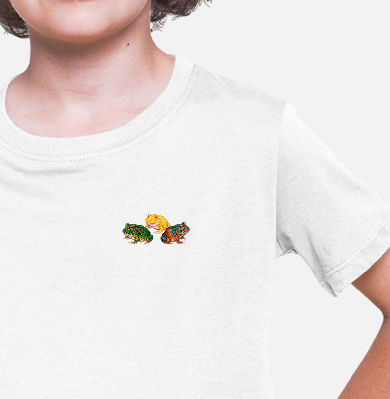 Réteis - Mini - Sapo Pac-Man - Infantil - Camiseta Infantil