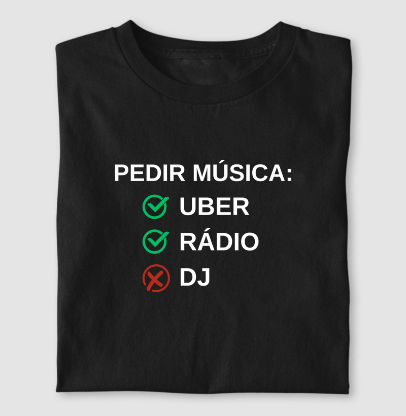 Pedir Música pro DJ? Só se For no Uber!