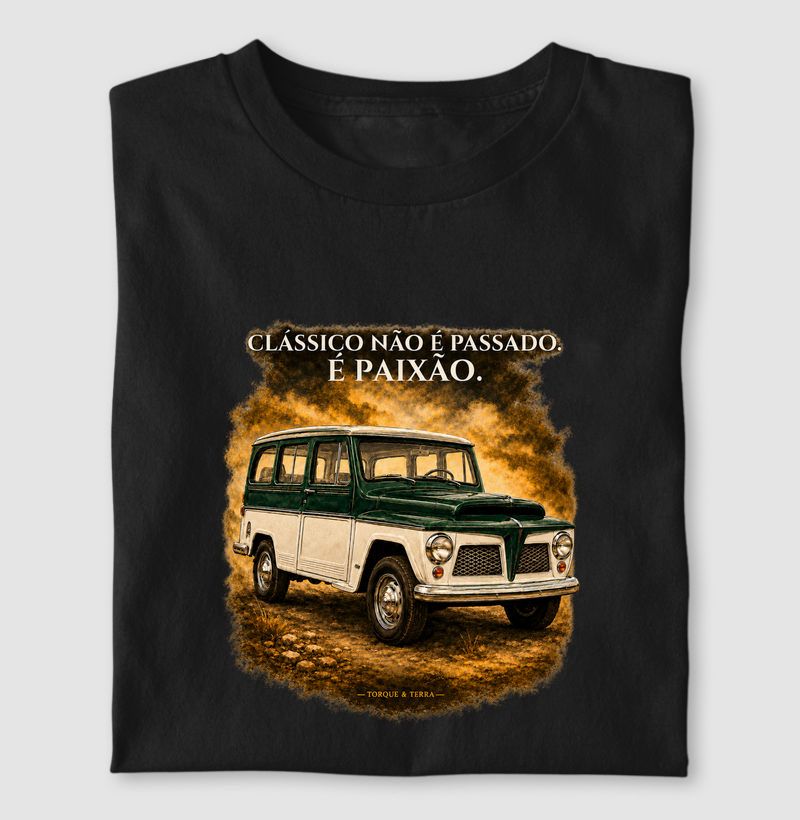 Clássico Não é passado - Rural - Camiseta