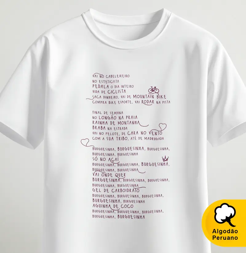 Burguesinha ciclista