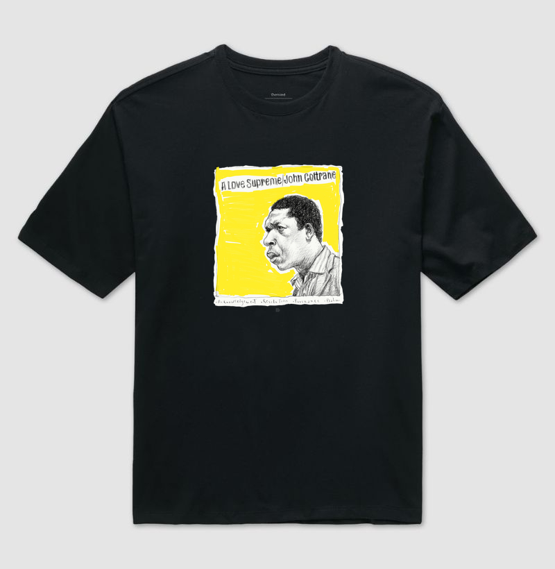 A Love Supreme - Arte - Camiseta Oversized