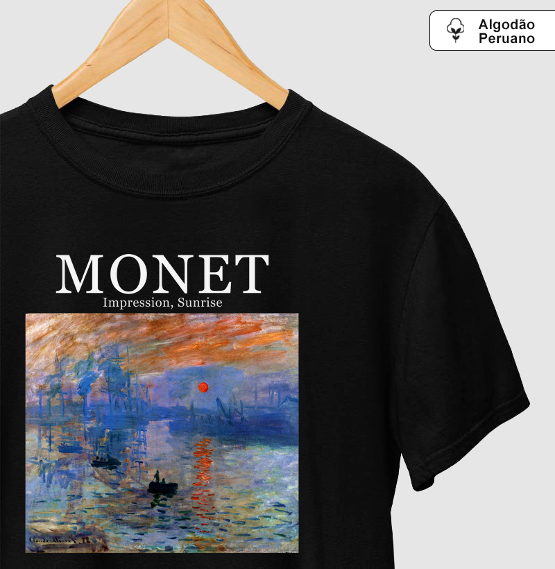 Impressão, Nascer do Sol (1872) - Claude Monet