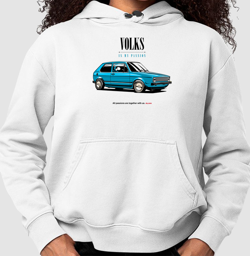 Moletom VOLKSWAGEN Is my passion - Rooliman