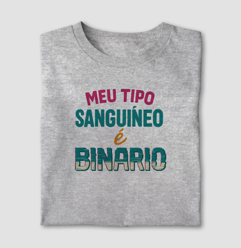 "Meu Tipo Sanguíneo é Binário" – Versão 1