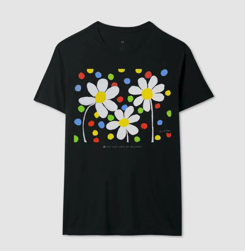 Camiseta Adulto Flores by Beatriz Valli