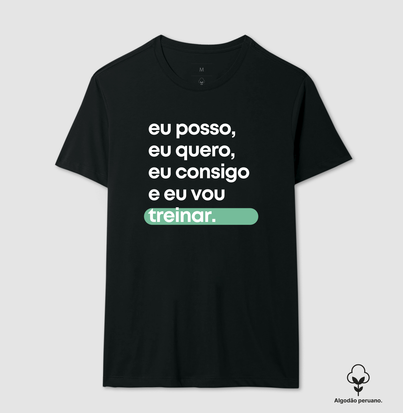 Eu posso, eu quero, eu consigo e eu vou treinar