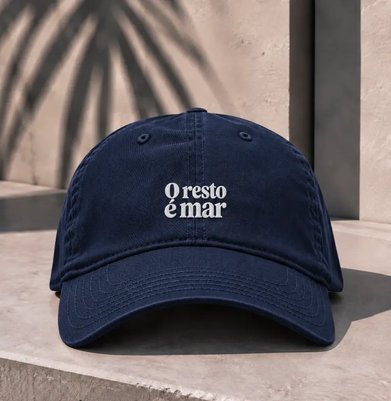 O RESTO É MAR - Boné Dad Hat
