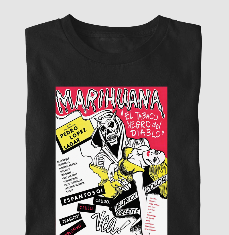 Marihuana: El Tabaco Negro del Diablo (1950, México) · Original Poster