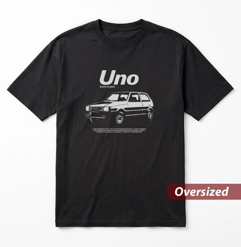Uno | Estilo de Gênio - Camiseta Oversized