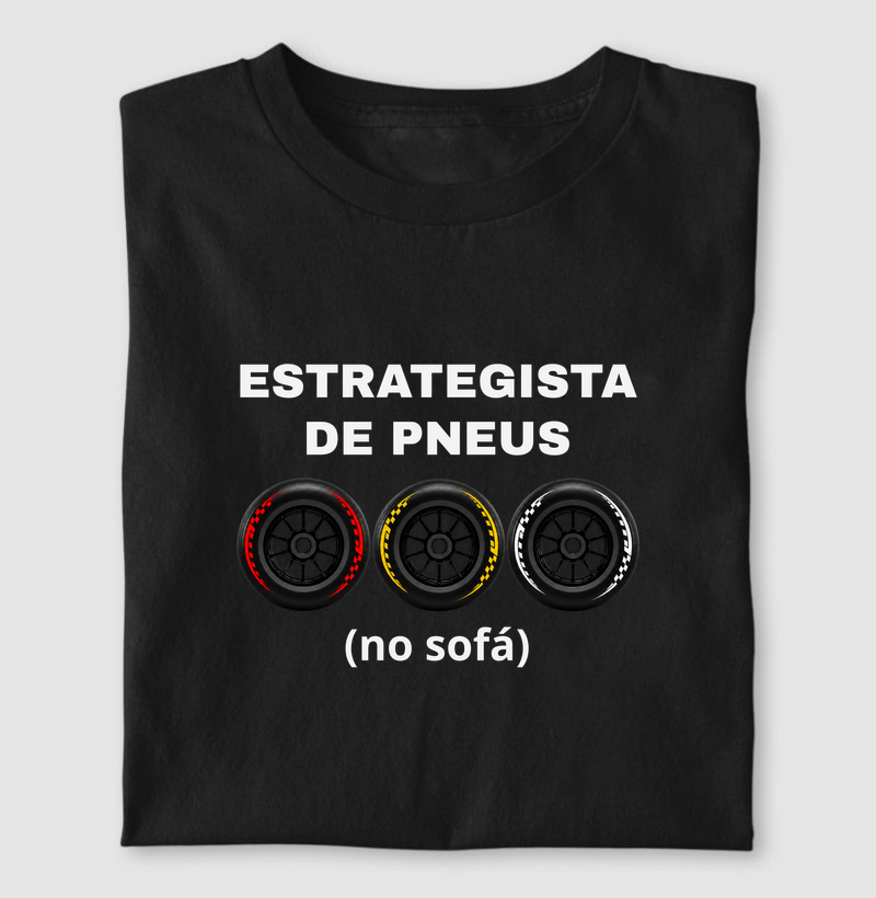 Estrategista de pneu - Camiseta