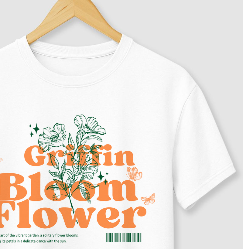 CAMISETA MASCULINA BLOOM