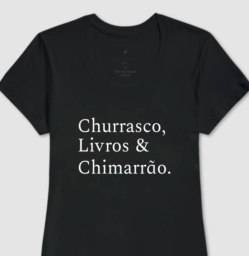 Churrasco, leitura & chimarrão