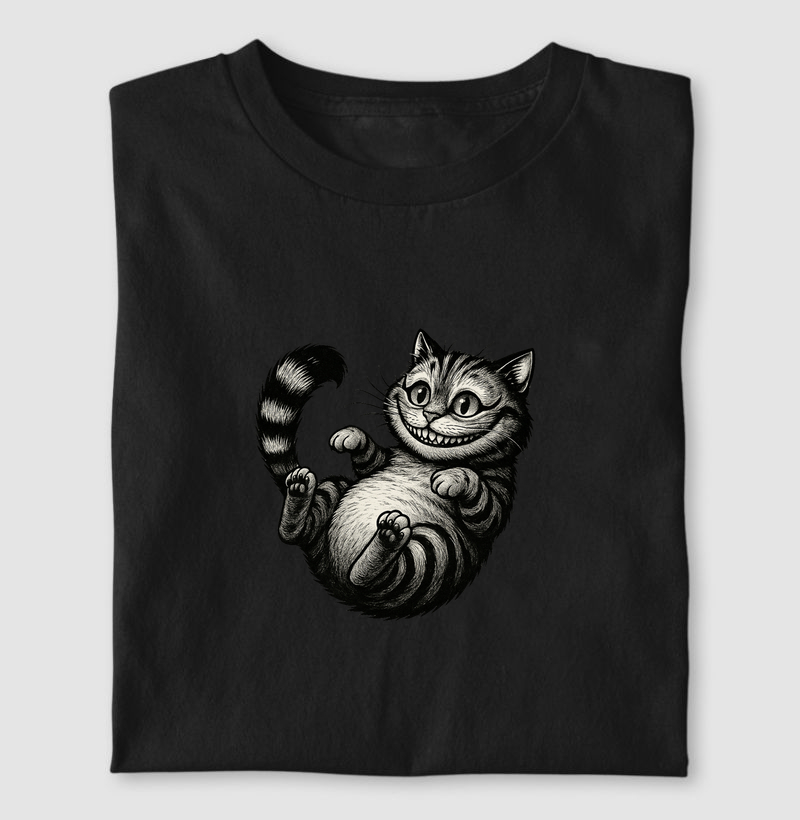 Gato Sorridente (Camiseta)