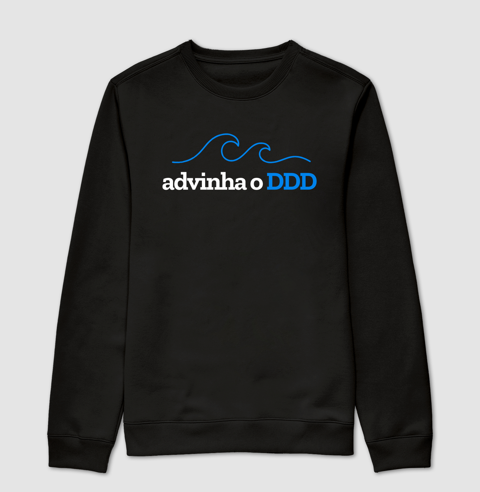 DODDIO - Advinha o DDD - Suéter Moletom