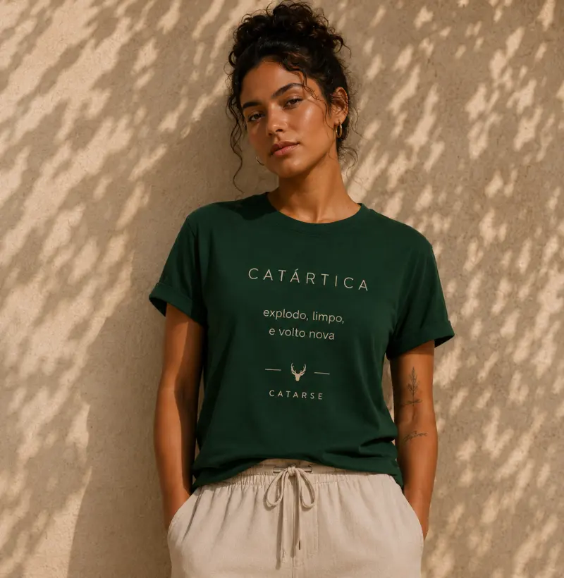 CATÁRTICA — “explodo, limpo, e volto nova”