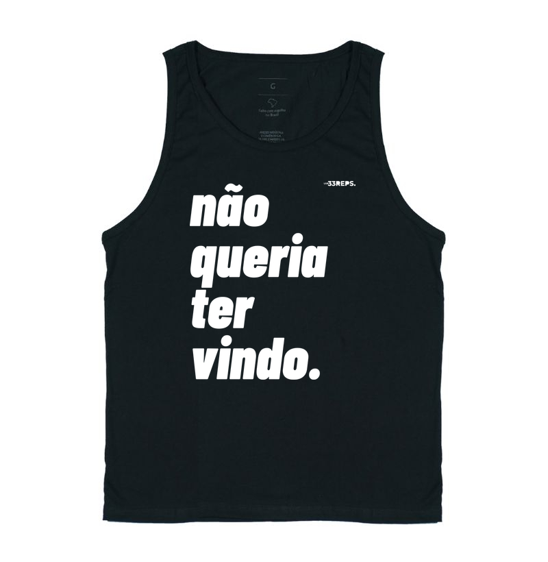 NÃO QUERIA TER VINDO