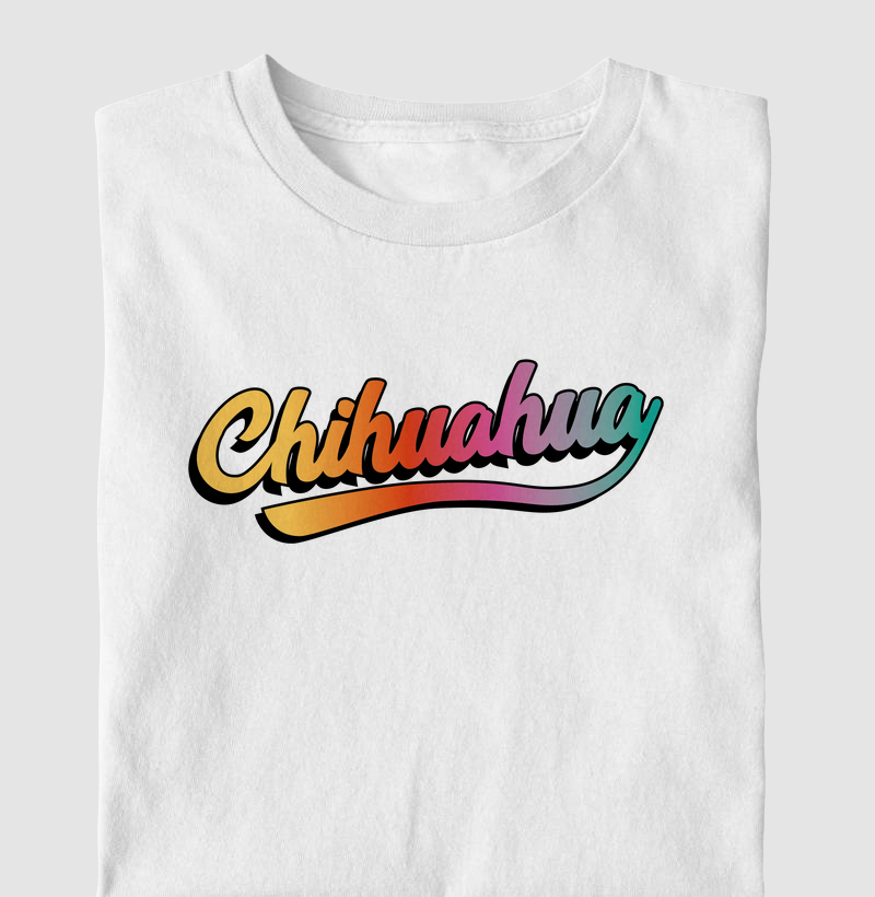 Chihuahua Escrito degrade