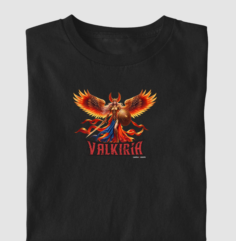 Camiseta Valkiria Alada