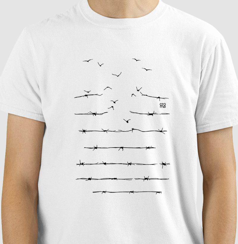 Camiseta Regular Arame Farpado
